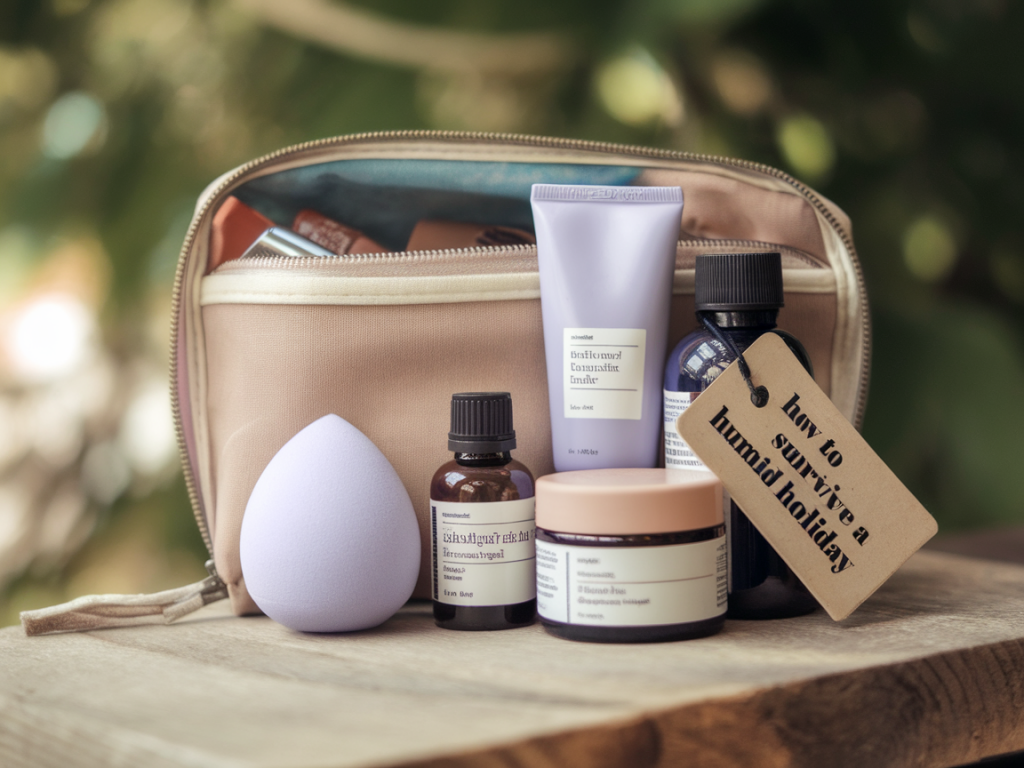 How to survive a humid holiday: the exact five-product travel skincare pouch that kept my skin matte in provence
