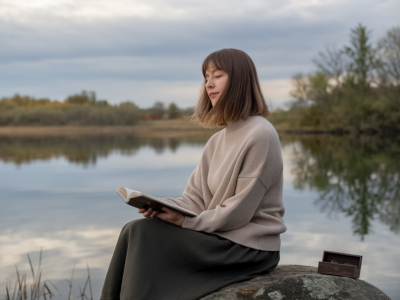 a realistic self-care challenge: 10 small rituals to do every evening for four weeks