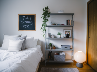 A seven-day evening reset for restless sleep: simple rituals and products i actually tested