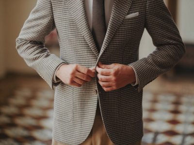 how to make thrifted blazers look designer with one tailoring trick and three styling formulas