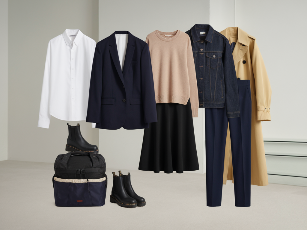 How to pack a capsule bag for a 48-hour city break with outfit formulas and a wearable shoe trick