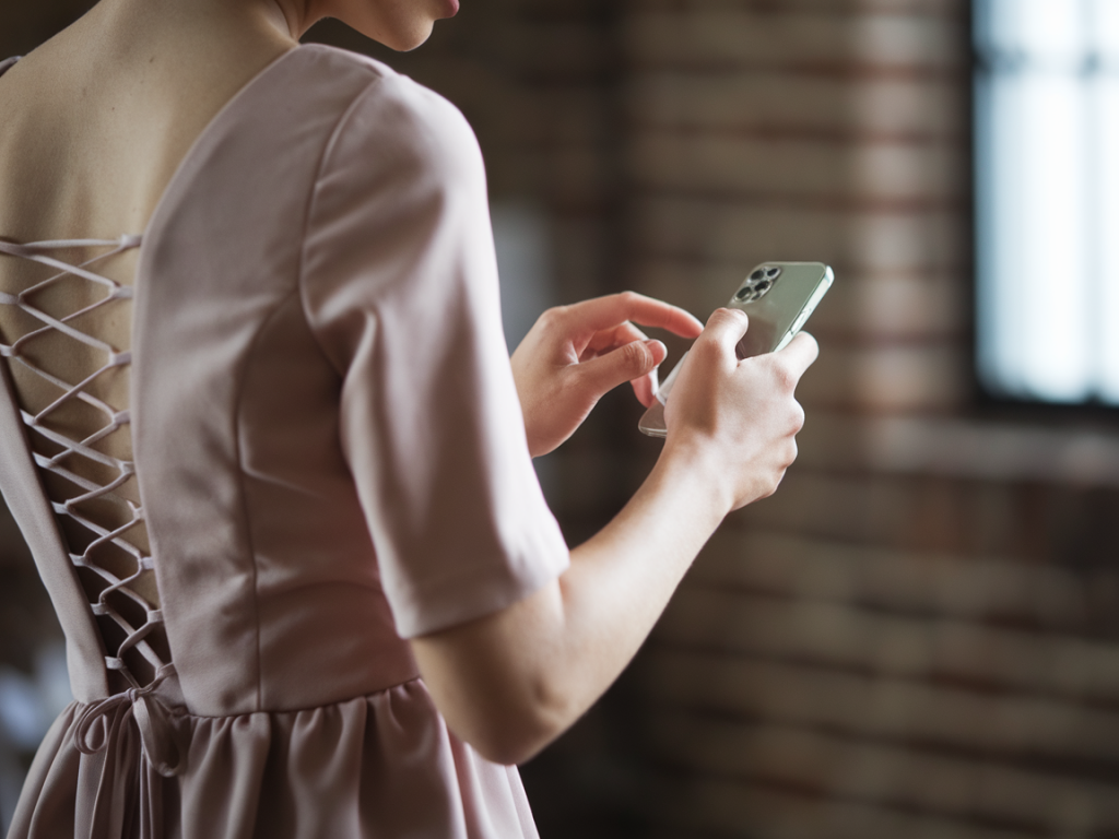 how to photograph outfit details on your phone for a blog or instagram without a tripod