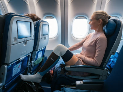 what to wear on a long-haul flight to arrive refreshed (including compression socks that actually work)