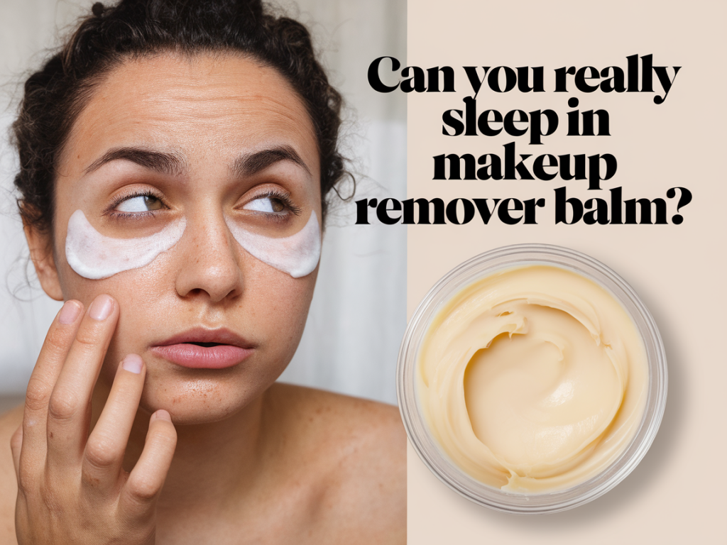 can you really sleep in makeup remover balm? a tester’s guide to waking up without breakouts or raccoon eyes
